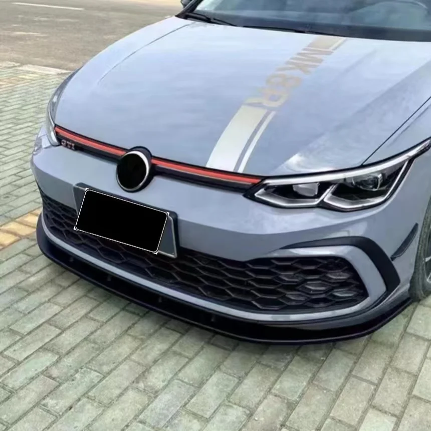 On Sale Auto Accessories Car Front Lip Front Splitter Bumper for Volkswagen Golf 8