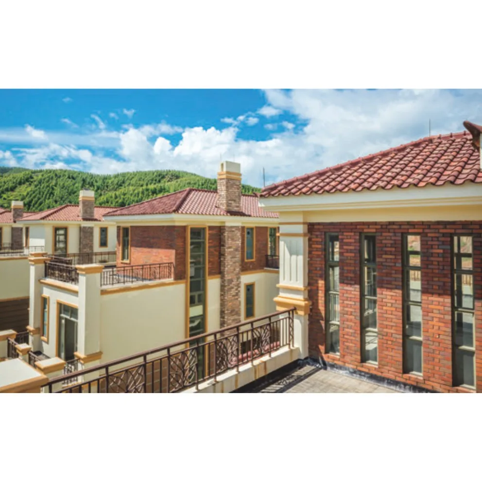 hot sale facade matte finish dry hanging exterior wall tile decorative outdoor stone wall split brick clinker brick slips tiles