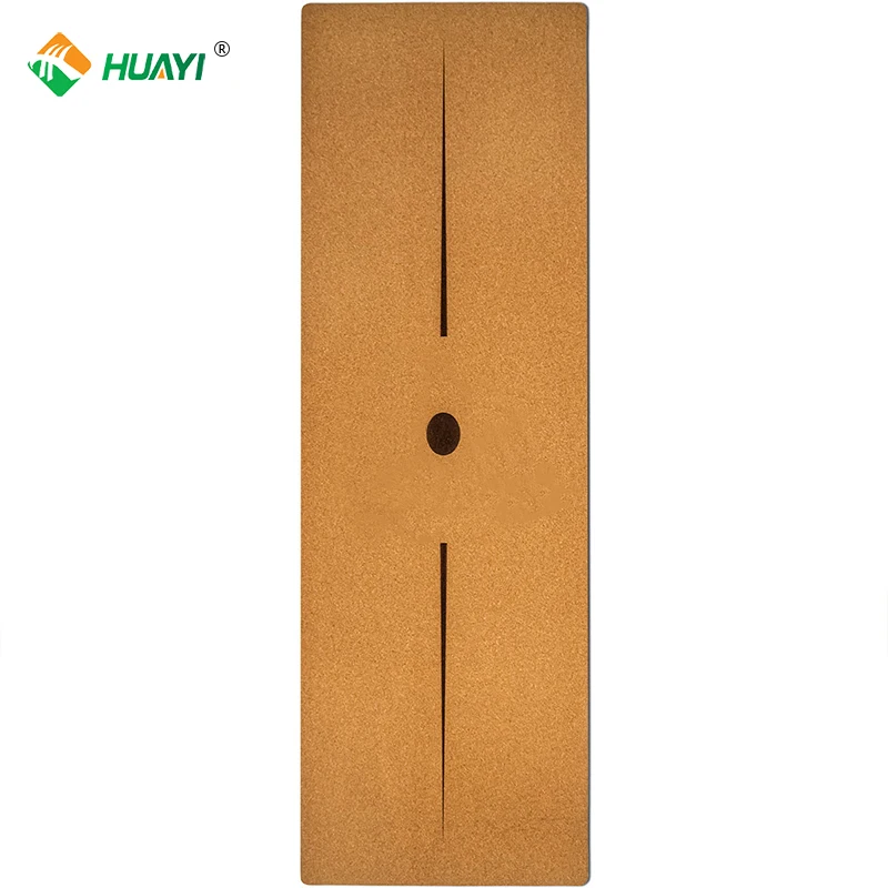 China Manufacturer wholesale  Custom Logo nature non slip fitness Cork TPE Yoga Mat eco-friendly cork yoga mat