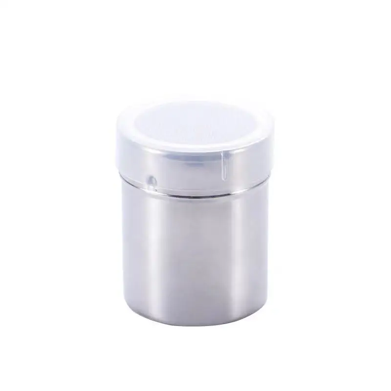 2021  hot sales Stainless Steel Salt and Pepper Shakers Sugar Spice Seasoning Dispenser Shaker