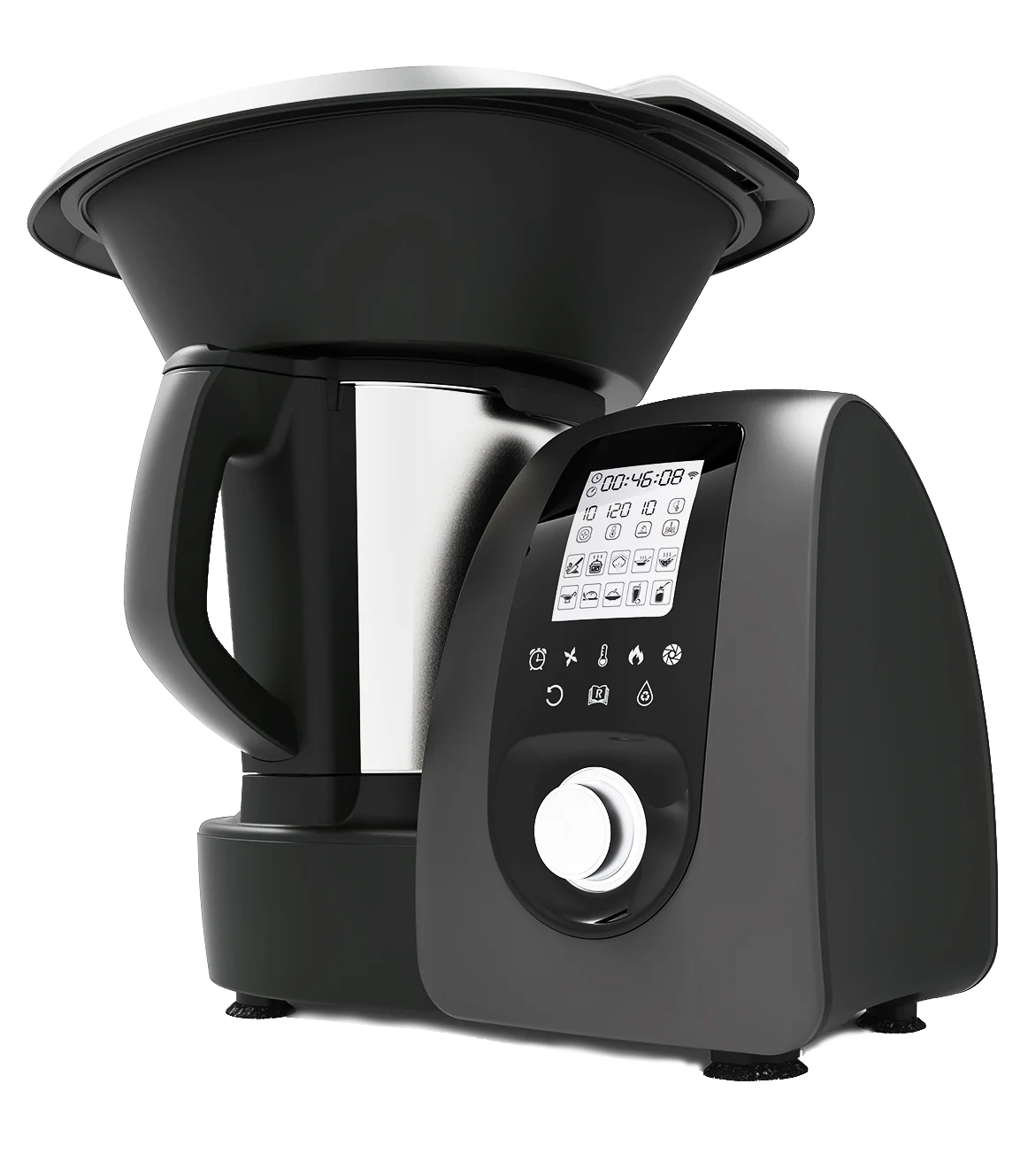 QANA Factory 2L блендер, измельчитель, блендер, измельчитель фруктов и льда, верхняя чашка, традиционная мощность, пластиковый цвет, маленький