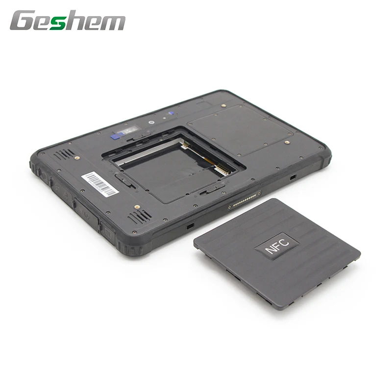 Промышленный Прочный планшетный ПК win10 RFID 1000 nits 10 дюймов 4G GPS NFC IP67 Wi-Fi