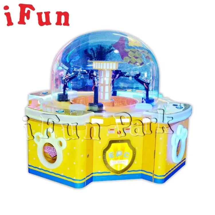 IFUN Coin Operated Doll Gift Machine Arcade Claw Crane Game Machine Toy Prize Machine FOR SALE