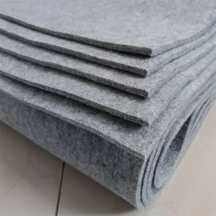 Custom RWS Recycle Polyester Felt for Mattress Mix Color Fabric Cotton Recycled Polyester Felt