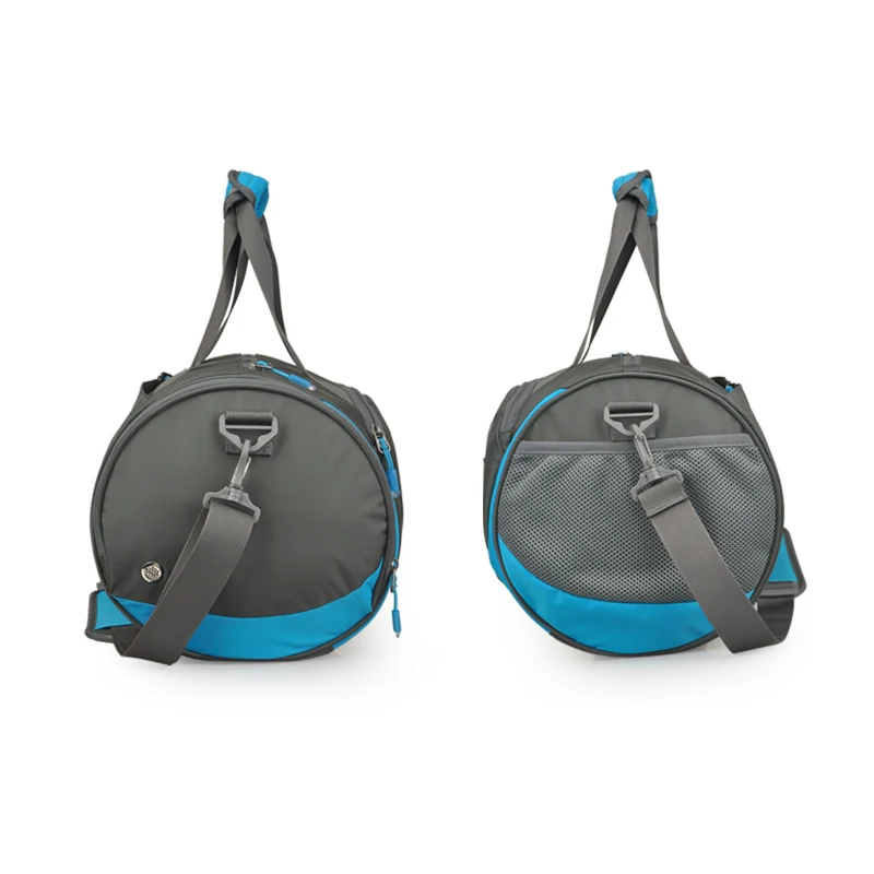 
MIXI Hot Sale Simple Duffle Gym Bags with Shoes Compartment and Wet Pocket Lightweight Portable Cheap Gym Bag Sport Bag 