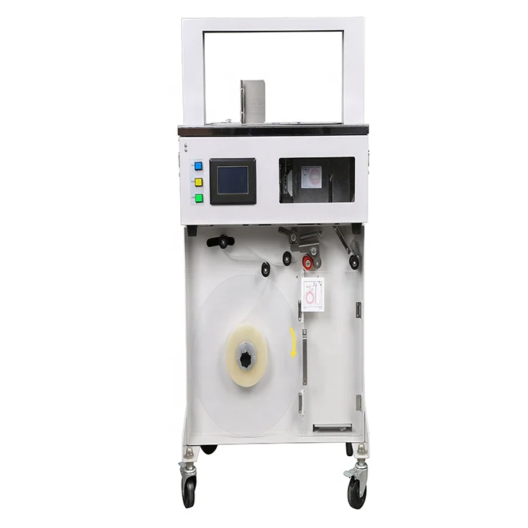 energy saving Environmental friendly white steel Material 1 year Warranty fully automatic work automatic packing machine