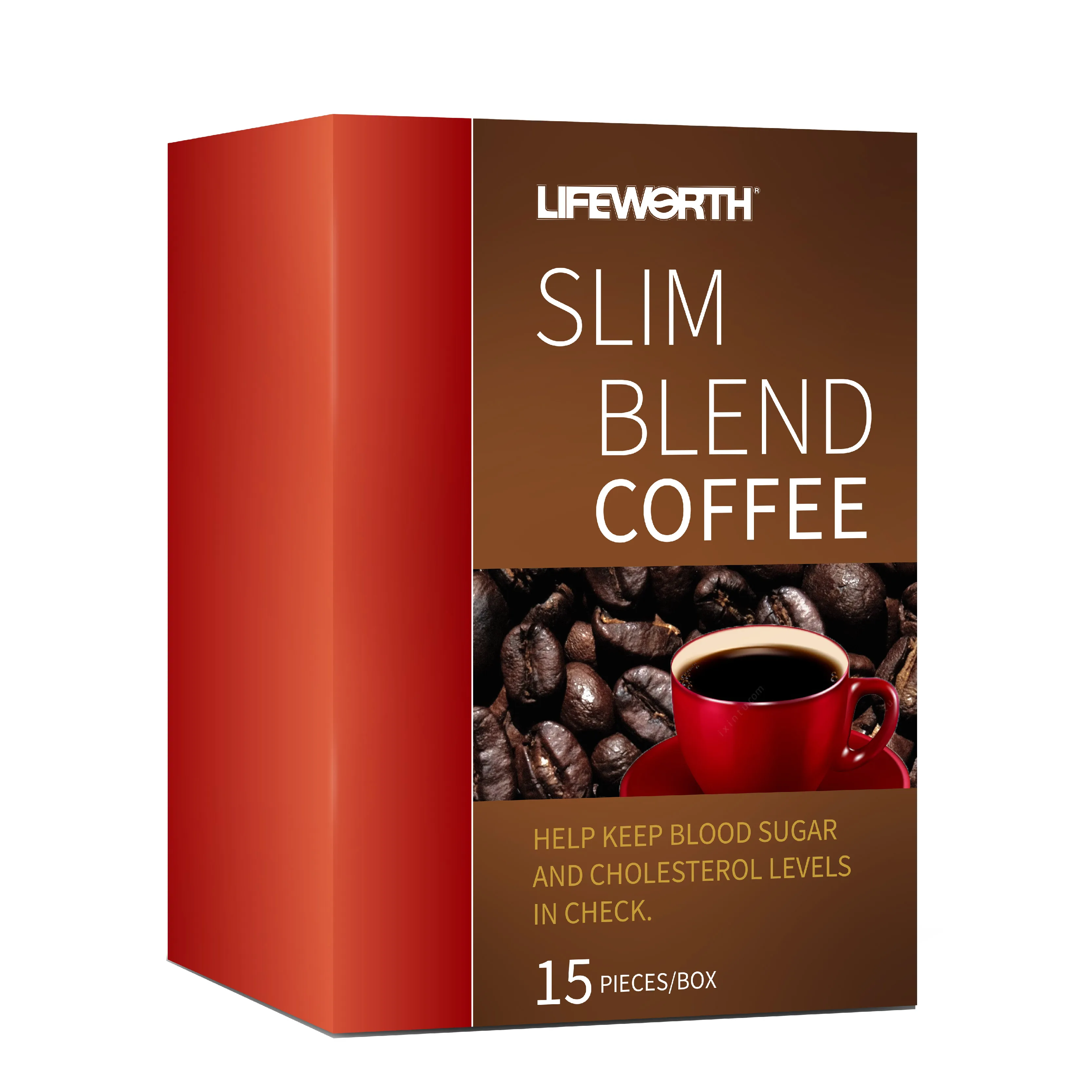 Кофейные травы для мгновенного похудения LIFEWORTH содержащие гарцинию камбоджию йерба мате