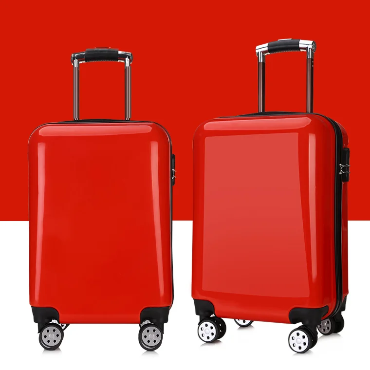 Promotion lightest cabin luggage on wheel 16 luggage baby luggage suitcase