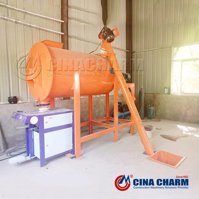 Factory sale Wall putty dry mix mortar plant equipment 5t/h Dry mortar production line