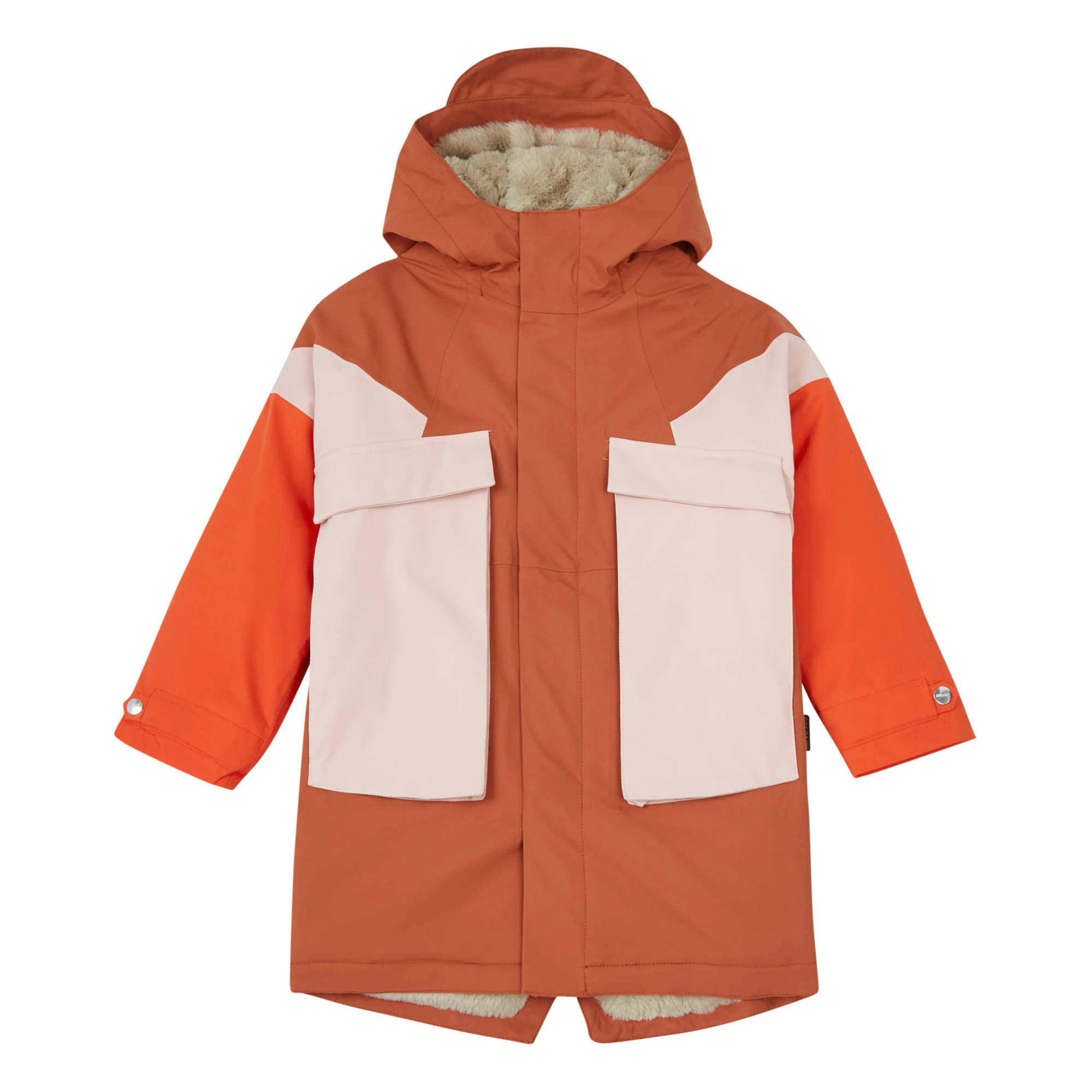 Children Customized Rain Jacket Kids Boy Outdoor Hooded Waterproof Jacket Recycled Polyester Rain Coat Dark green