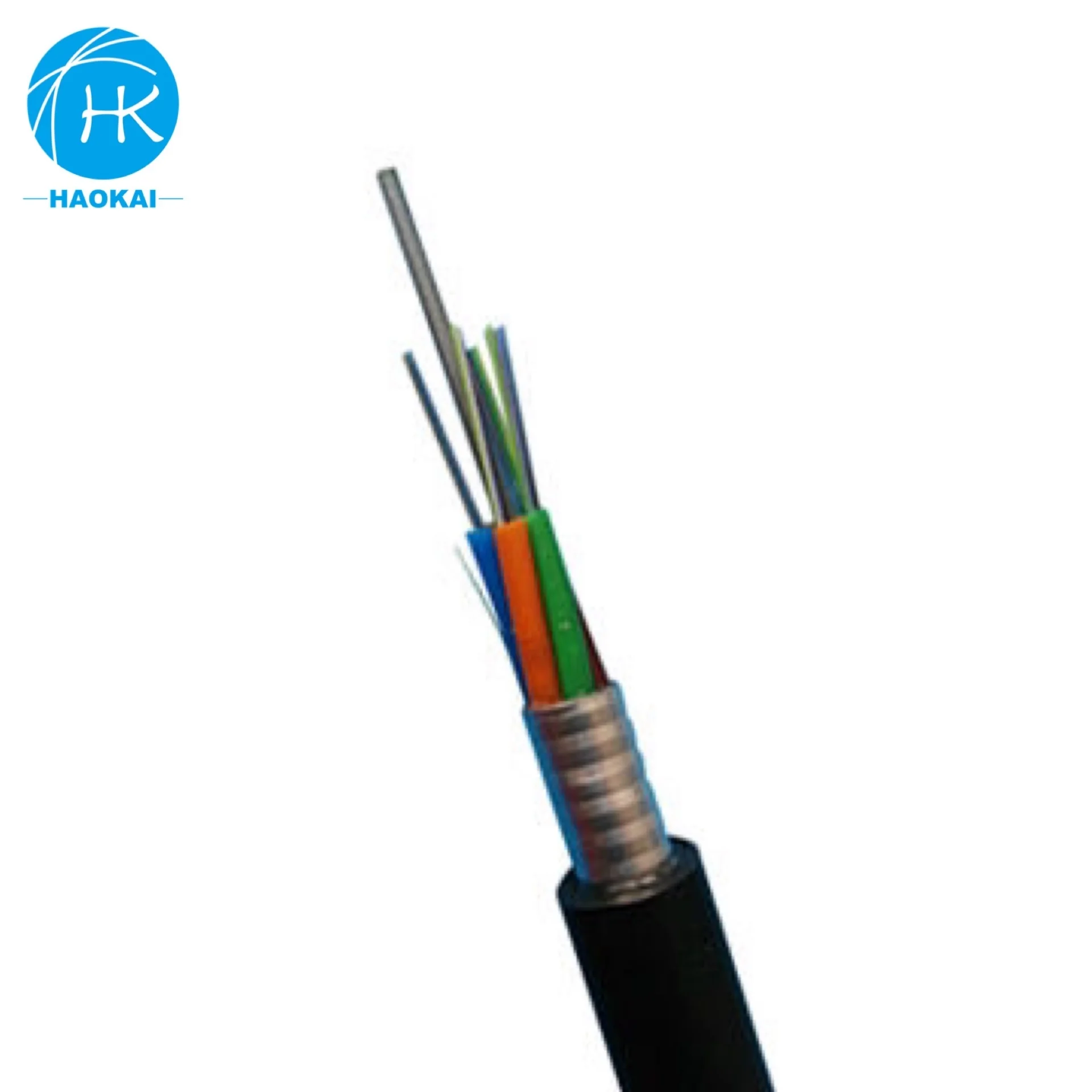 Одномодовый волоконно-оптический кабель Core GYTS GYTA GYFTY, Заводская поставка, 2-288 GYXTW волоконно-оптический кабель, стальная проволока FRP KFRP, сетевое соединение