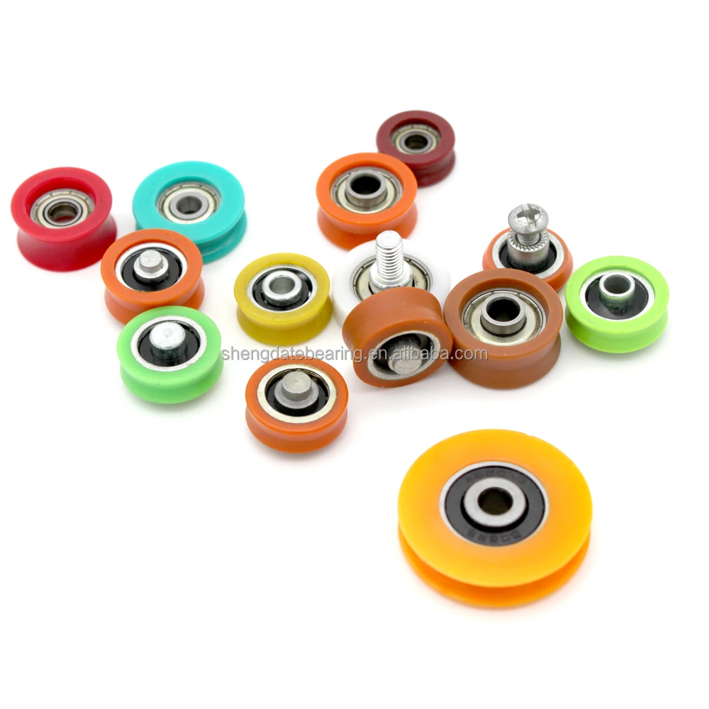Sliding Door Rollers Pulley Roller Bearing Metal Guide Pulley Roller Cupboard Bearing Wheels Cabinet Door Bearing Wheel