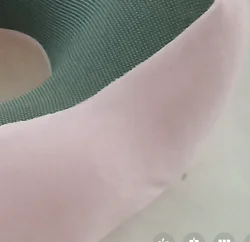 Hot sale Amazon airplane memory foam neck head pillow travel set kit with eye mask