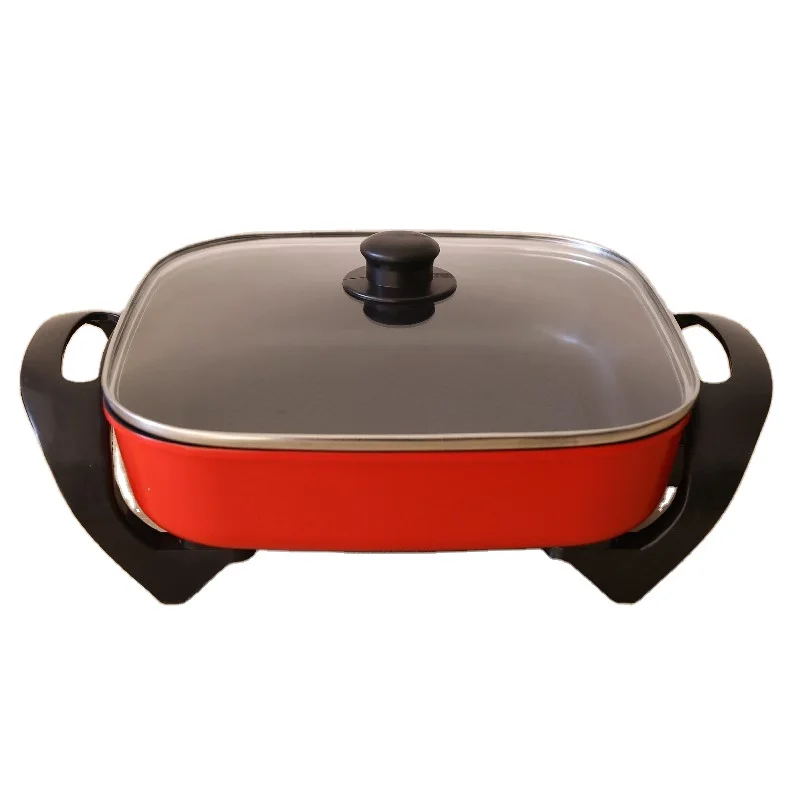 household boiling pot 220v 1500w kitchen appliances large capacity fry pan Multi Electric