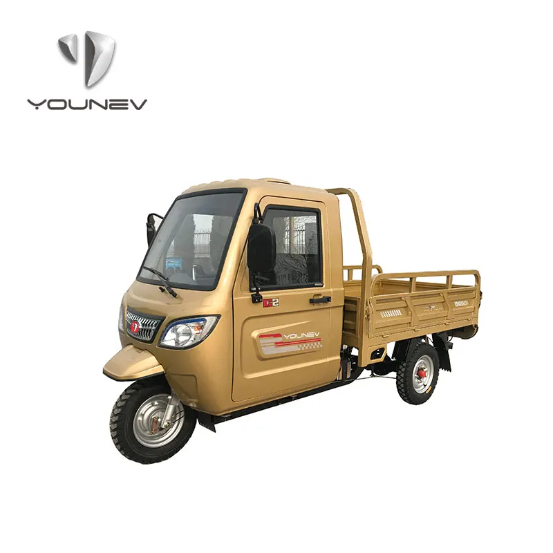 YOUNEV 250cc Wholesale high quality heavy load three wheel motorcycle gasoline engine cargo tricycle