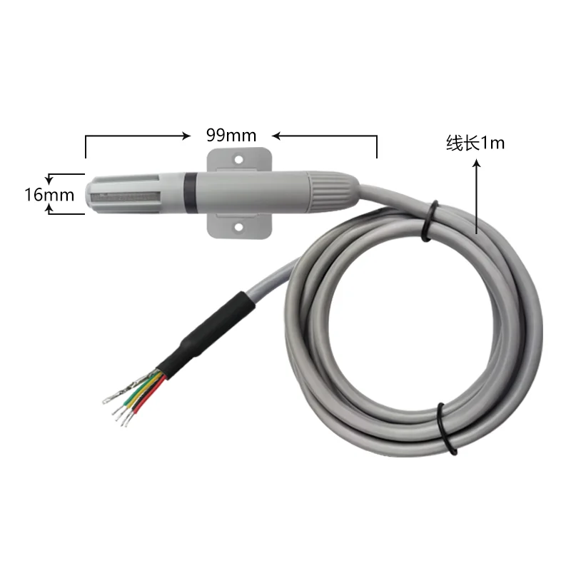 Temperature Humidity Transmitter RS485 Modbus Temperature Sensor