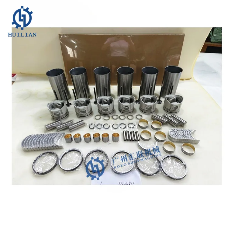 ZAX200 XG230 4BG1 6BG1 6BF1 Overhaul Kit 1-1126119-0 Cylinder Repair kit Diesel engine spare parts