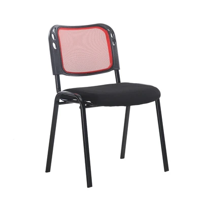 Wholesale Metal Frame Mesh Stackable Office Chair Stackable Visitor Training Staff Meeting Room Visitor Chair