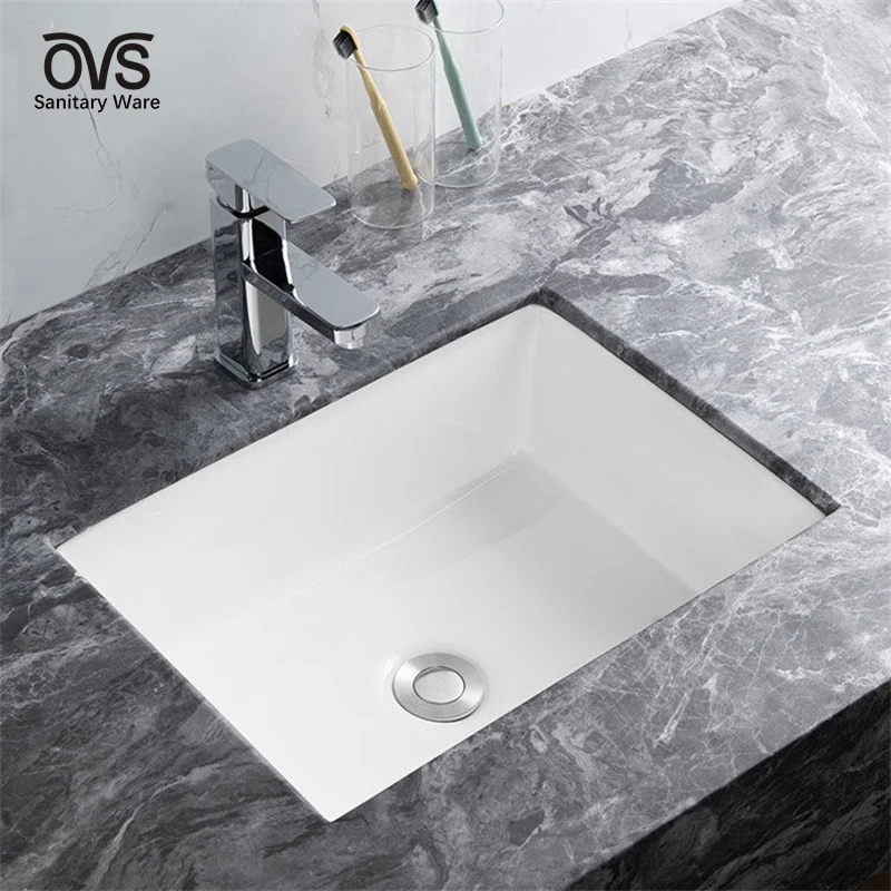 OVS High Quality Porcelain Ceramic Hand Basin Oval Under Mount Sink Market Cupc Oval Under Counter Washing Basins
