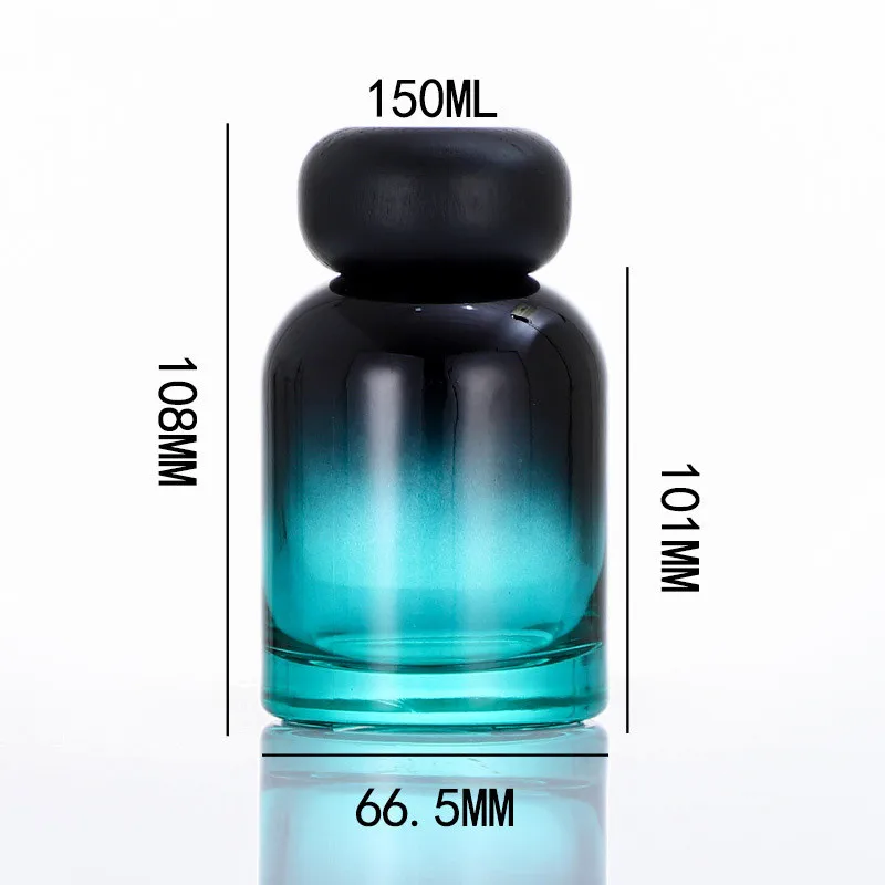 200ml Essential Oil Bottle Ceramic Round Home  Perfume Bottle Minimalism Reed Diffuser Bottle