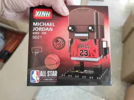Collection Basketball Sports Star kobe bryant Brick Heads Figures Compatible Brickheadz Building Blocks Toys For Kid