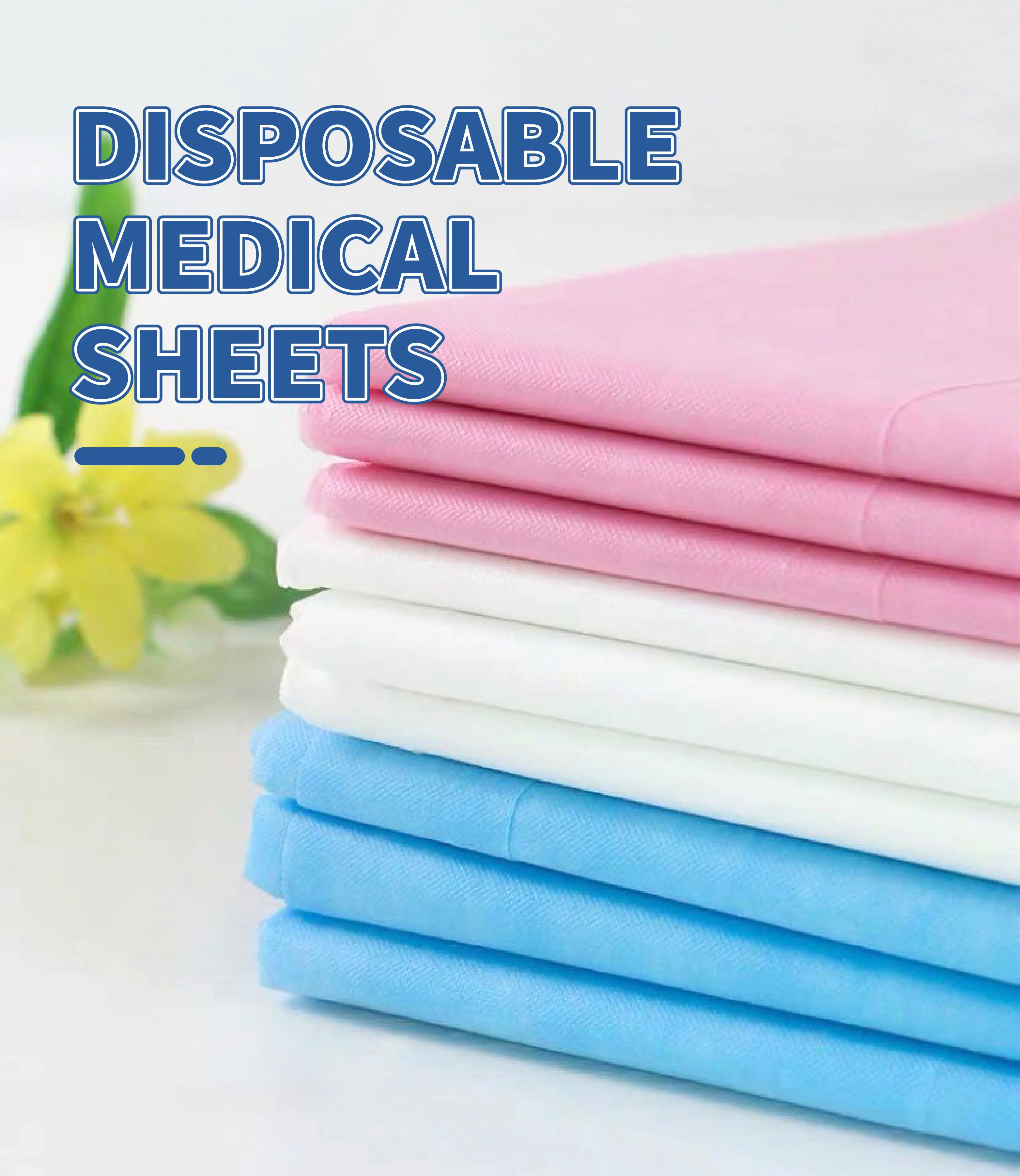 SK Disposable Waterproof Disposable Bed Sheets  Massage Table Cover, for Massage Table, hospitals, clinic ,etc