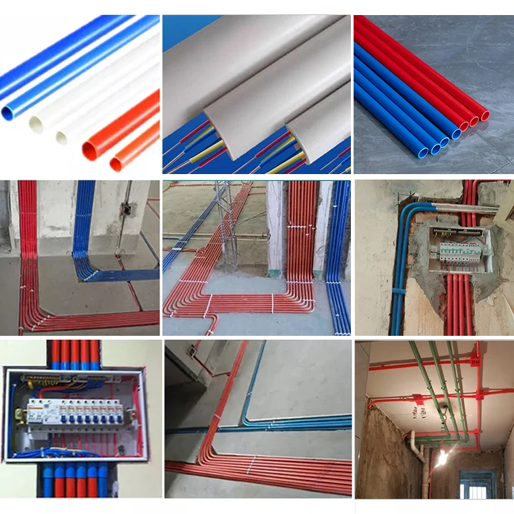 Caliber 6 Inch Pvc Electrical Conduit Pipe Pvc Plastic Cable Conduit Pipe Heavy Duty Upvc Plastic Tube Wire Pipe