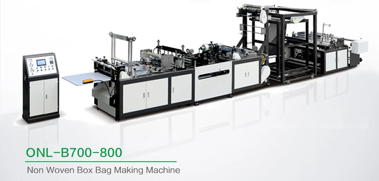 
Hot Sale China Manufacturer Multi-funtional 5 in 1 Non Woven Fully Automatic Bag Making Machines 