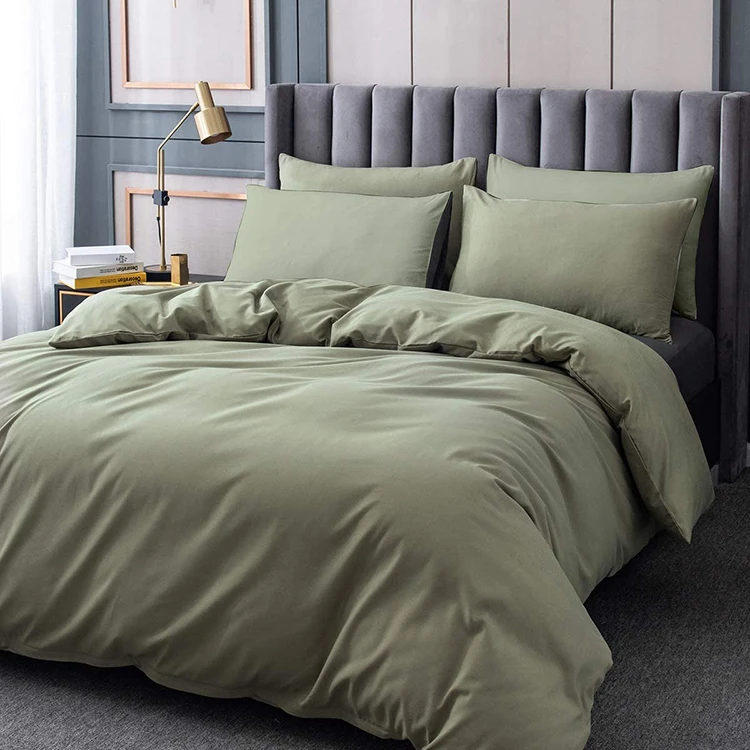 Comforter Cover Warm Pillowcase Queen Size 90' Hotel Microfiber Duvet Cover Set