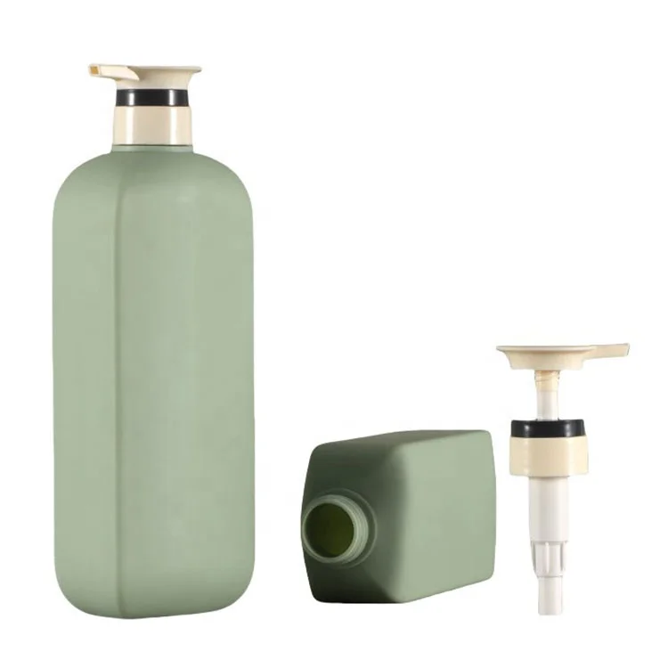 High quality customized plastic hair oil bottles empty HDPE bottle plastic shampoo