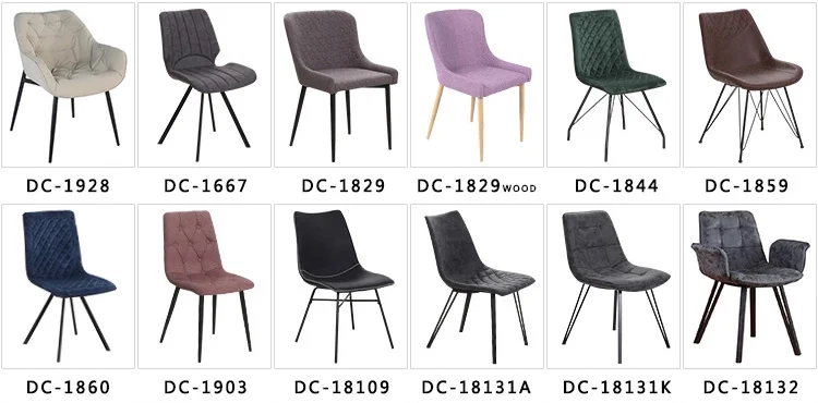 Free Sample Dining Room Black Modern Hotel Fabric Living Lobby 2020 Upholstered Blue Tufted Velvet Chair With Acrylic Legs