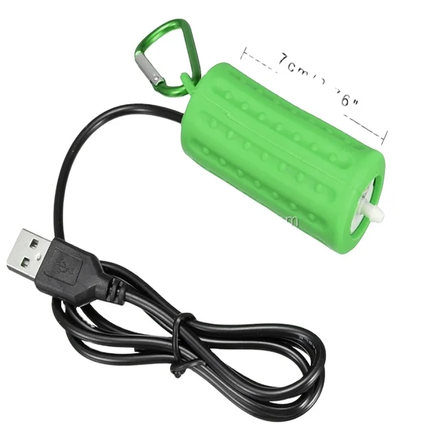 5v-12v Mini Aquarium Air Pump Usb For Aquarium,Fish Tank,Fishing With Air Stone And Silicone Tube