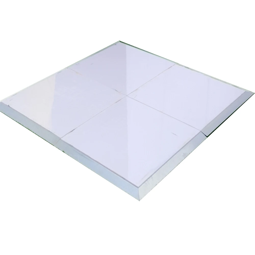 white 16*16ft 0 Choir white glossy dance floor portable platform stage