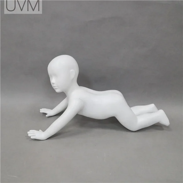 Little Child Full Body Mannequin Infants Toddlers Clothes Display Mannequin Lying Cute Baby Manikin