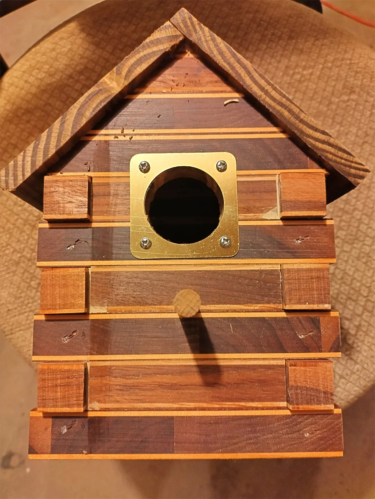 WILDMX Vintage bird house hanging in an outdoor,bird cage for breeding birds,bird cage to attract hummingbird and pheasant birds