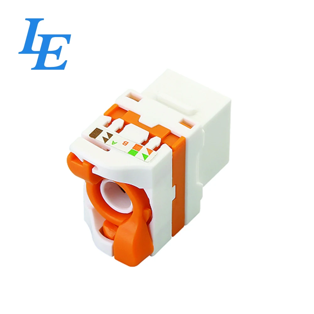 CAT6&CAT6A UTP tj45 180 KEYSTONE JACK FOR NETWORKING