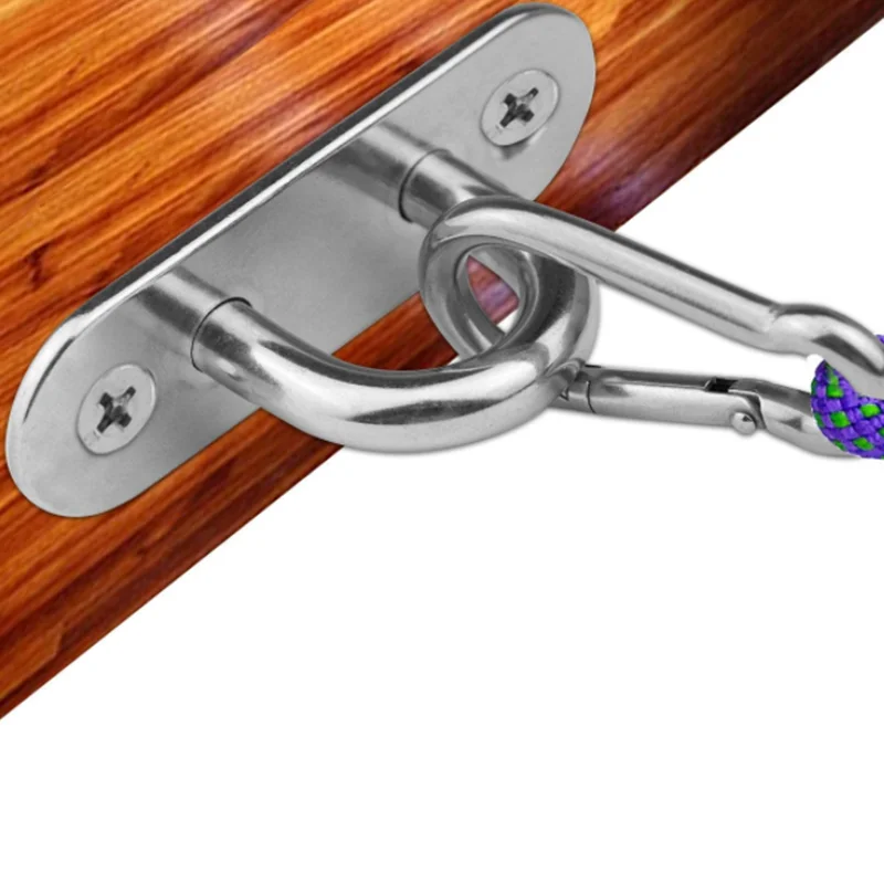 Hot sale Marine Boat Yacht Stainless Steel Rigging Deck Mooring Oblong Pad Eye Plate