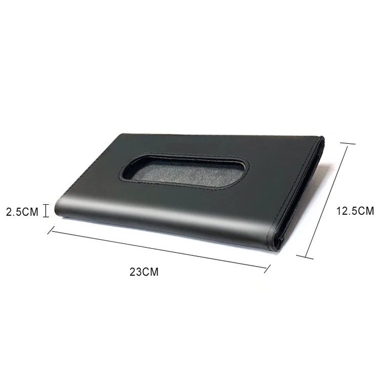 Customized car tissue box sun shading tissue box leather bracket cover mask box cover