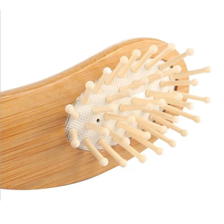 Exquisite Eco-Friendly  bamboo wood comb Hair Brush for baby and children