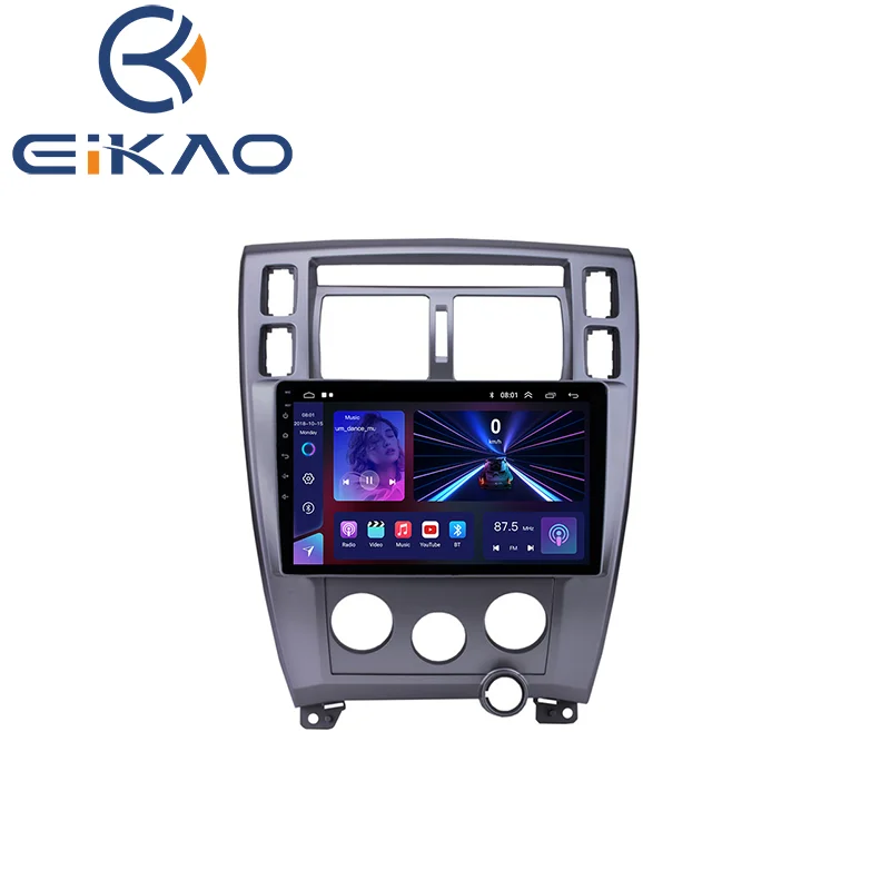 Автомагнитола на android 9 дюймов для hyundai Tucson 2006-2012 с gps-навигацией мультимедийная стерео Wi-Fi carplay auto
