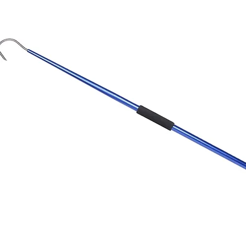 Xiangtai New Design Aluminum Alloy Fishing Gear Accessories Telescopic Stainless Fishing Spear Hook Tackle