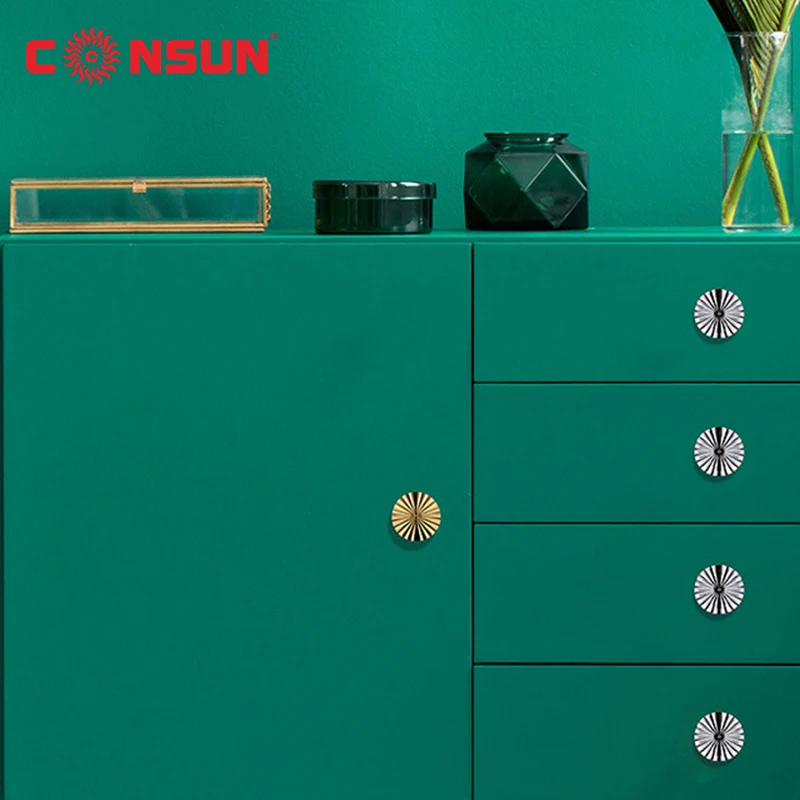 ABS Plastic Low Price Semicircle Pleats Creative Design Furniture Cabinet Wardrobe Drawer Pulls Handles