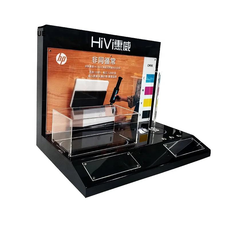 Factory Customized Acrylic Bluetooth Audio Display Stand Smart Headset Audition Rack with Customization Options