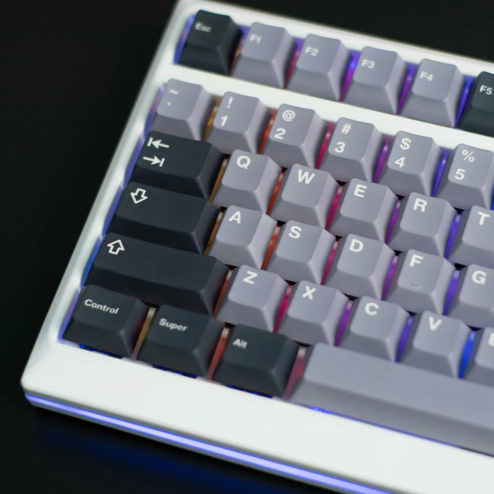 Оптовая продажа, AF820 82 клавиши, белый линейный переключатель Hotswap, игровая RGB клавиатура с подсветкой, механическая