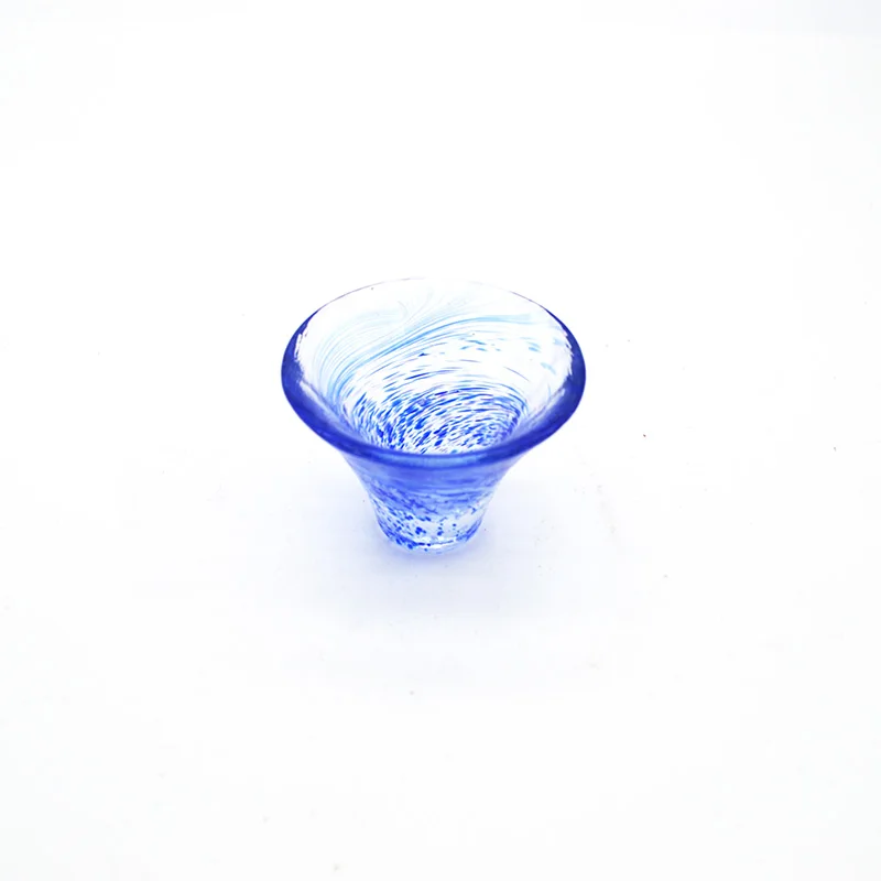 Japanese mountain fuji glass sake cups set