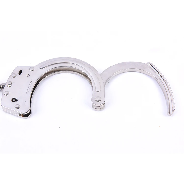 engrave your logo or words or serial NO. army military police carbon steel material handcuffs