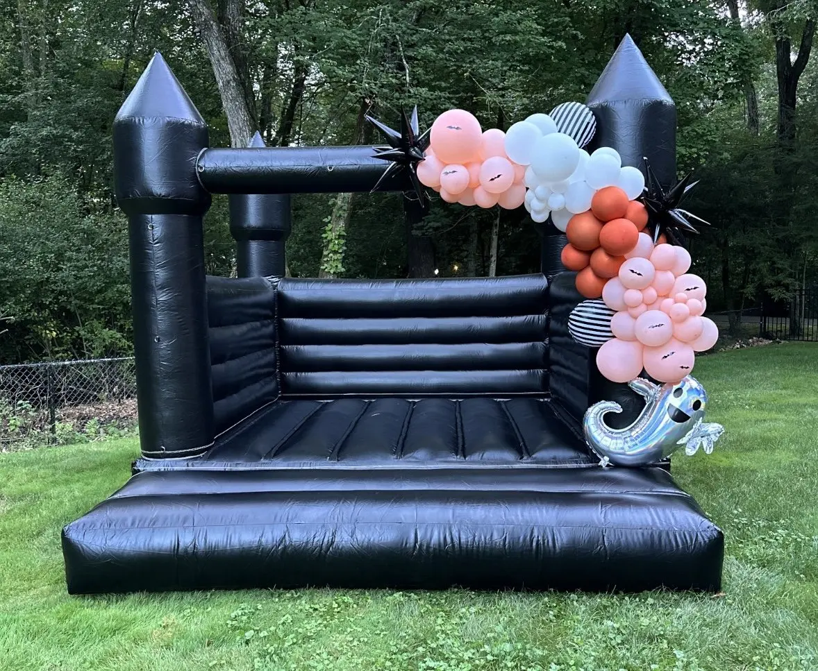 multi color white inflatable wedding bounce castle wedding party inflatable castle bouncy