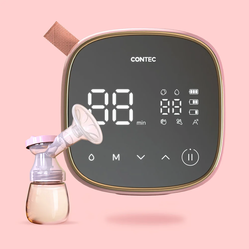 CONTEC XN10 Portable electric Breast Pumps Hands Free Milk Extractor double Wireless Automatic Milker BPA Free