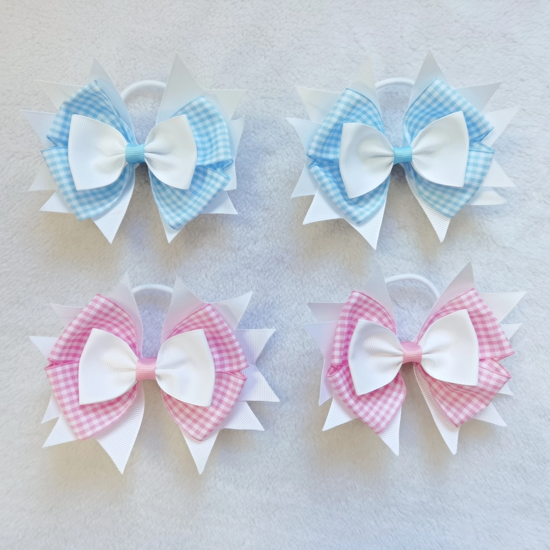 Factory Wholesale Kids Elastic Hair Rubber Bands Colorful Flower Animal Baby Girl Children Hair Tie