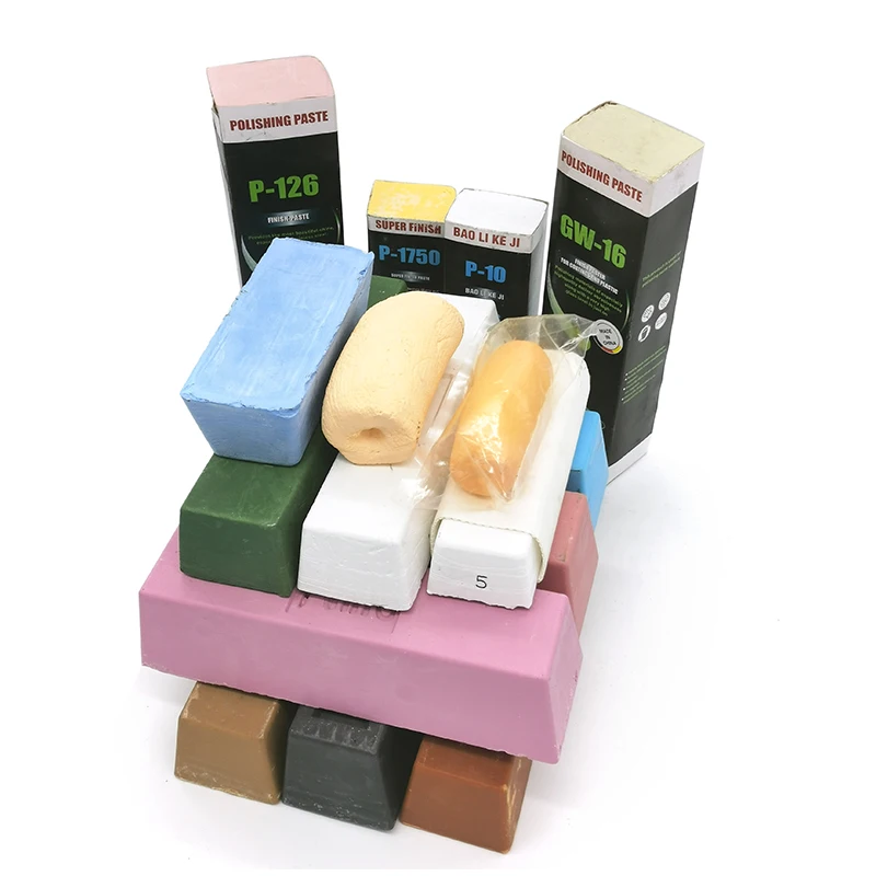 Beige Buffing Compound Solid Polishing Paste Polishing Wax For Acrylic and Coating Surface